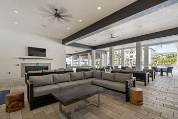 Outdoor lounge